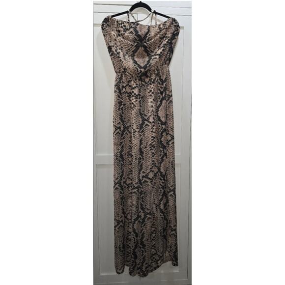 Show Me Your Mumu Jennifer Jumpsuit Snakeskin Print – Size XL - Picture 3 of 12